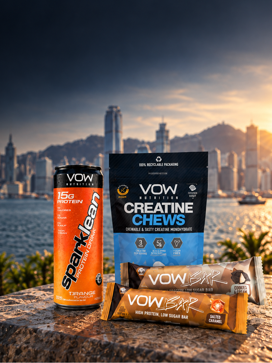 VOW Nutrition 香港：為日常與訓練補充營養