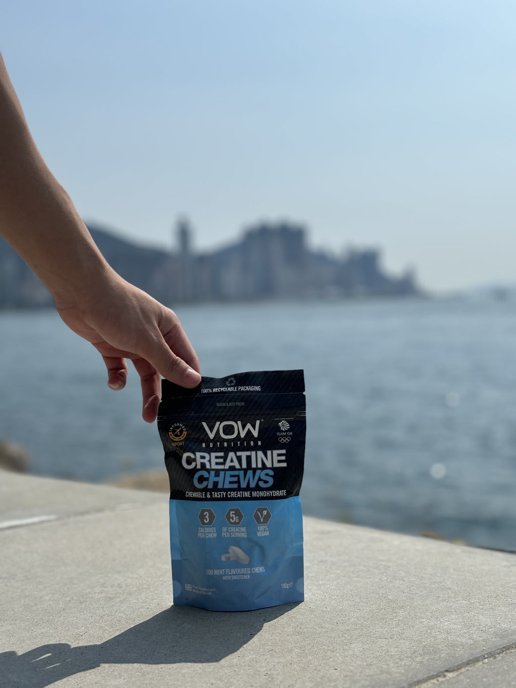 VOW 肌酸咀嚼片 薄荷